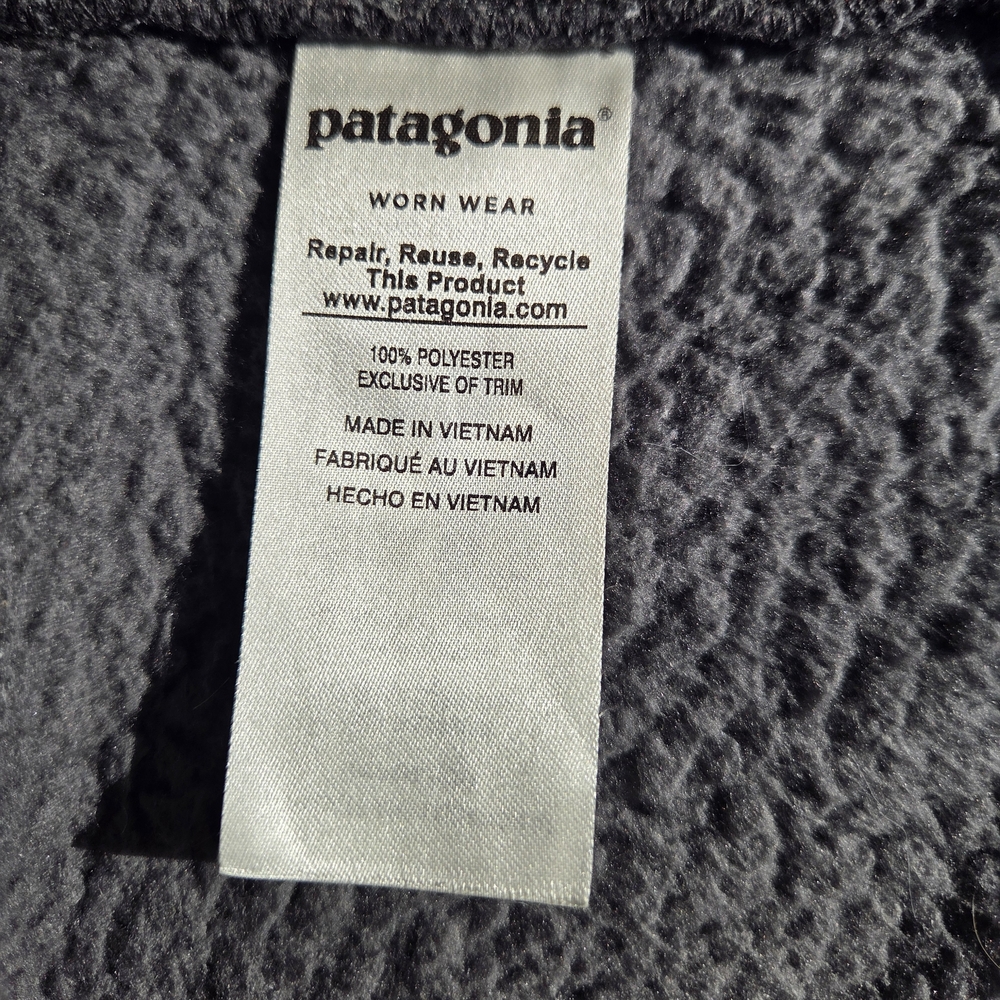 Patagonia Men's Reclaimed Fleece Hoody Size Medium - Picture 14 of 14